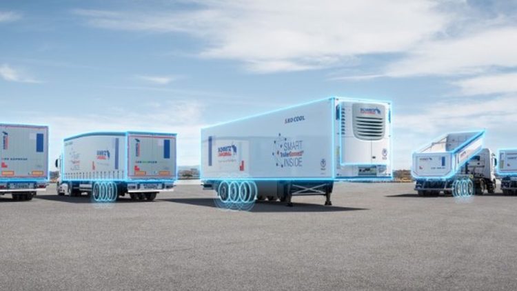 Schmitz Cargobull с фокус върху безопасността със системата за следене на налягането в гумите