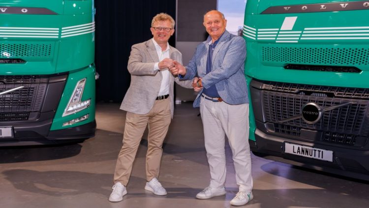 Volvo получи поръчка за 1500 камиона Volvo FH Aero от италианския превозвач Lannutti