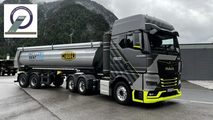 Водородният MAN hTGX – с Награда за иновация при камионите 2025