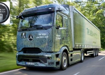 Mercedes-Benz eActros 600 e Камион на годината 2025!
