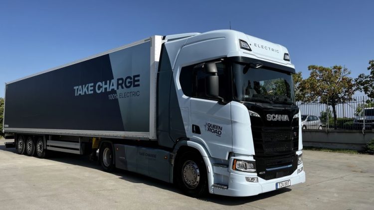Кралицата на пътя Scania 40R – на визита в Пловдив