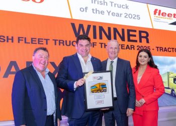 Двойна победа за DAF на престижните награди Irish Fleet Transport Awards