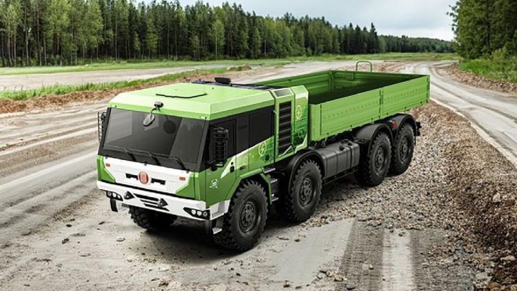 Хибридно решение за тежки приложения от Tatra Trucks