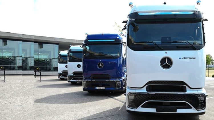 Mercedes-Benz eActros 600 набира скорост в Европа