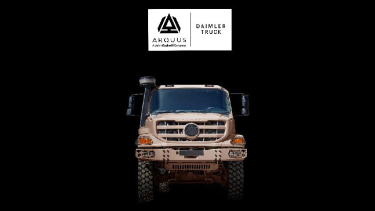Daimler Truck и Arquus представят военния камион Zetros by Arquus