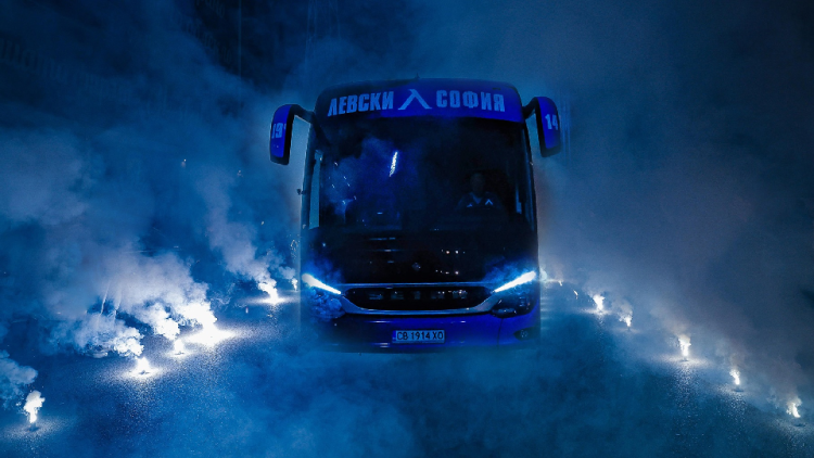 SETRA е новият партньор в пътуванията на ПФК „Левски“