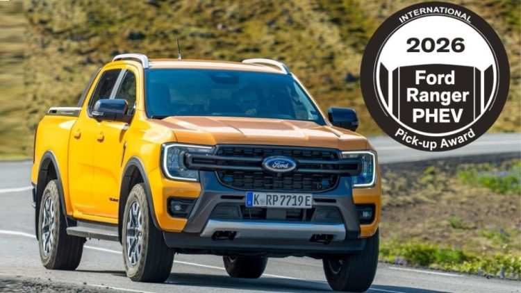 Новият Ford Ranger PHEV печели IPUA 2026