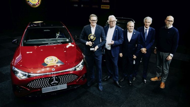 Mercedes-Benz CLA бе избран за автомобил на годината в Европа