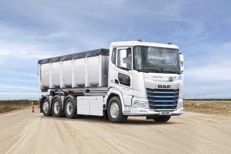 DAF Trucks представя нова гама е-камиони за специализирани и строителни приложения