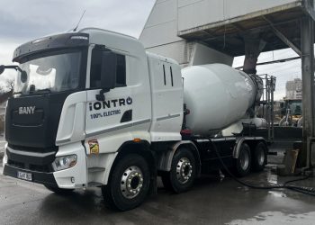 Електрическият SANY 408P дебютира в България