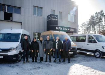 MAN дарява четири MAN TGE за училищен транспорт в Украйна