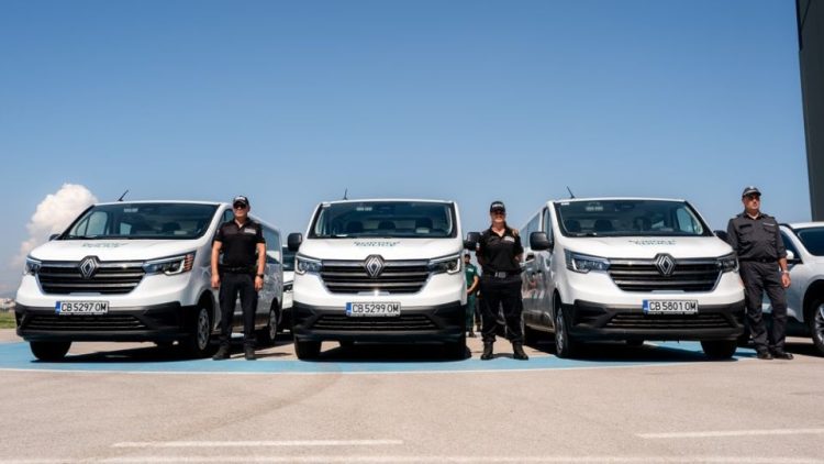 Renault достави нови ванове за нуждите на Гранична полиция